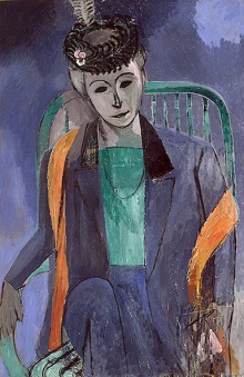Portrait of the Artist's Wife 1913